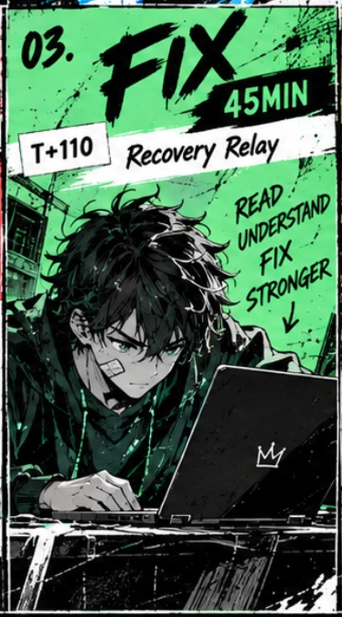 Recovery Relay: 45 minutes